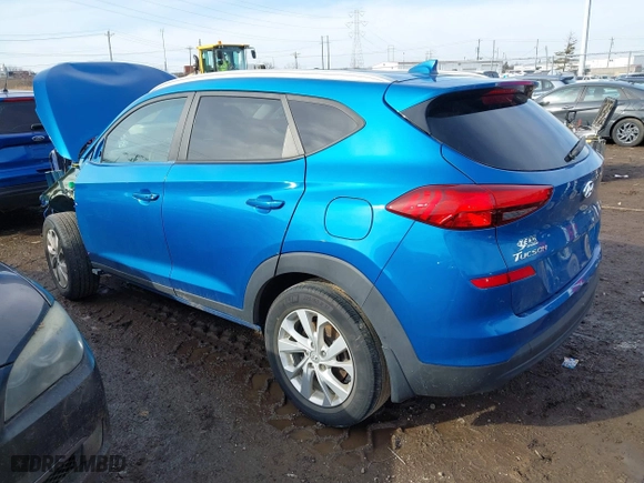2020 Hyundai Tucson Value with VIN KM8J3CA40LU086823, listed as a IAAI auction lot 41475030 with 46,564 mi miles. Bid and sale history available at carsss.com. Image 3.