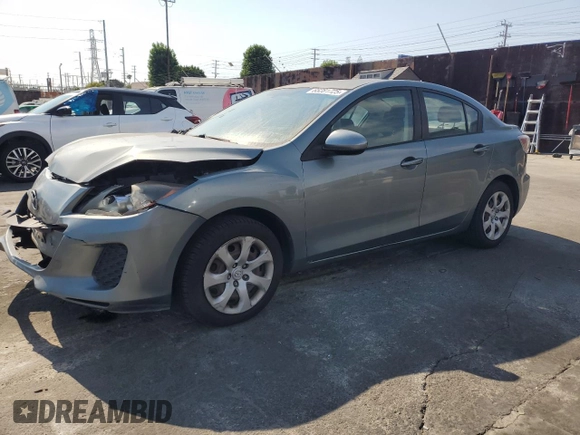 2012 Mazda 3 i Sport with VIN JM1BL1UG6C1539167, listed as a Copart auction lot 65281725 with 86,283 mi miles and Salvage title. Bid and sale history available at DreamBid. Image 1.