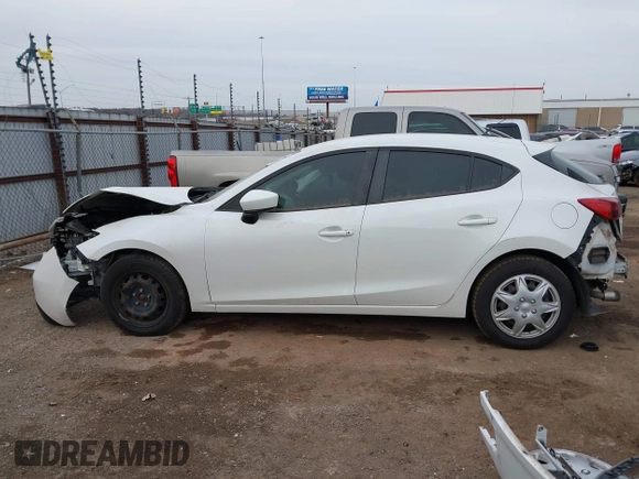 2014 Mazda 3 i Sport with VIN JM1BM1K77E1204339, listed as a IAAI auction lot 41593197 with 94,656 mi miles and . Bid and sale history available at carsss.com. Image 14.