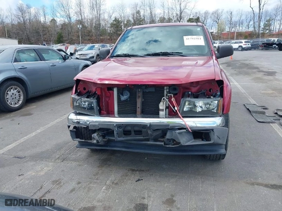 2005 Chevrolet Colorado 1SF LS Z71 with VIN 1GCDT136458252793, listed as a IAAI auction lot 41792584 with 206,195 mi miles. Bid and sale history available at carsss.com. Image 13.