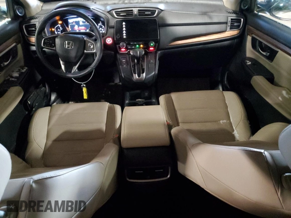 2017 Honda CR-V Touring with VIN 5J6RW2H90HL045674, listed as a Copart auction lot 82301294 with 93,587 mi miles and Salvage Title. Bid and sale history available at carsss.com. Image 8.