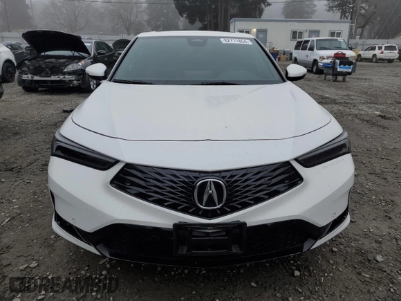 2024 Acura Integra Technology with VIN 19UDE4G7XRA012730, listed as a Copart auction lot 82711864 with 8,707 mi miles and Salvage title. Bid and sale history available at DreamBid. Image 5.