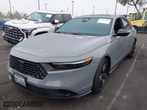 2024 Honda Accord Sport-L with VIN 1HGCY2F79RA031116, listed as a IAAI auction lot 42444006 with 20,415 mi miles and . Bid and sale history available at DreamBid. Image 2.