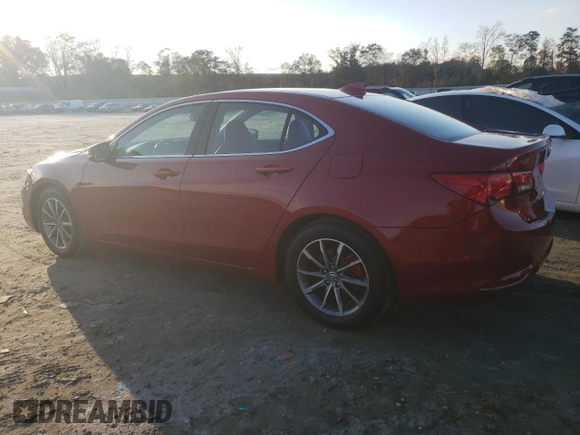 2020 Acura TLX with VIN 19UUB1F32LA015781, listed as a Copart auction lot 80426414 with 39,165 mi miles and Salvage Title. Bid and sale history available at carsss.com. Image 2.