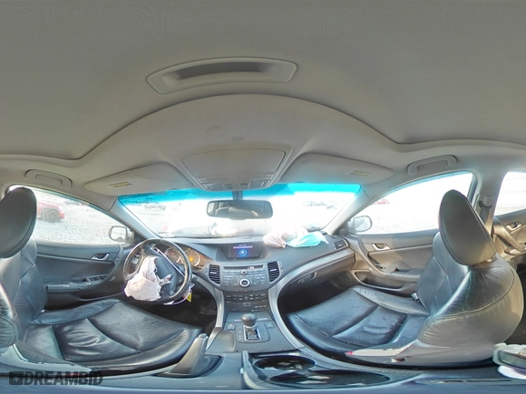 2009 Acura TSX with VIN JH4CU266X9C011994, listed as a Copart auction lot 46126925 with 129,504 mi miles and Salvage Title. Bid and sale history available at carsss.com. Image 12.