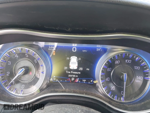 2017 Chrysler 300 C with VIN 2C3CCAEG2HH588009, listed as a IAAI auction lot 42035609 with 204,795 mi miles and . Bid and sale history available at DreamBid. Image 15.
