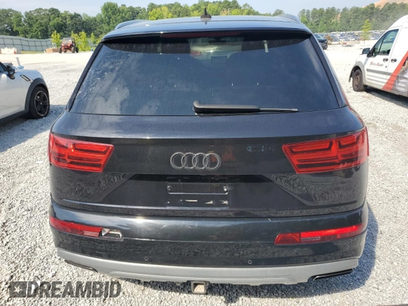 2017 Audi Q7 Premium Plus with VIN WA1LAAF72HD029521, listed as a Copart auction lot 63348245 with 125,506 mi miles and Clean title. Bid and sale history available at DreamBid. Image 6.