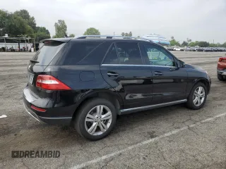 2014 Mercedes-Benz M 350 with VIN 4JGDA5JBXEA412807, listed as a Copart auction lot 60500575 with 138,617 mi miles and Salvage title. Bid and sale history available at DreamBid. Image 3.
