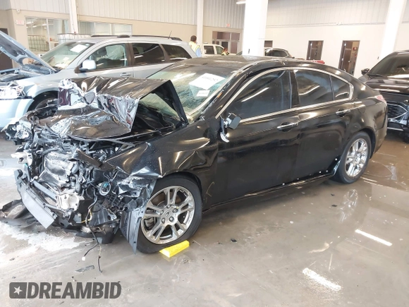 2009 Acura TL Tech with VIN 19UUA86549A010863, listed as a IAAI auction lot 41001252 with 186,441 mi miles. Bid and sale history available at carsss.com. Image 18.