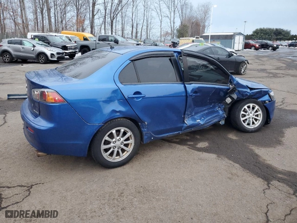 2011 Mitsubishi Lancer ES with VIN JA32U2FU9BU001161, listed as a Copart auction lot 46729055 with 199,028 mi miles and Salvage Title. Bid and sale history available at carsss.com. Image 3.