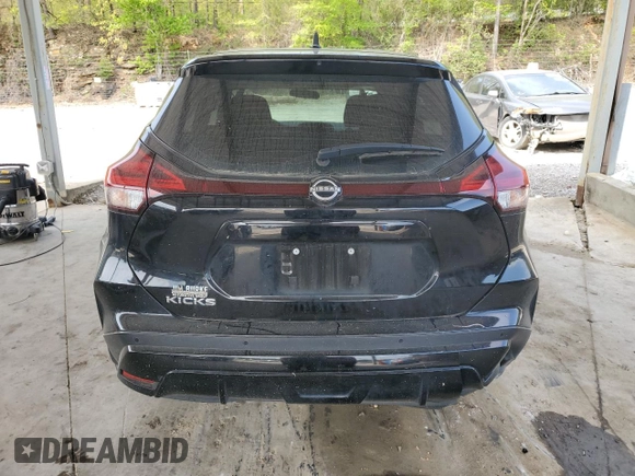 2023 Nissan Kicks S with VIN 3N1CP5BV7PL505032, listed as a Copart auction lot 52520275 with 53,877 mi miles and Salvage Title. Bid and sale history available at DreamBid. Image 6.