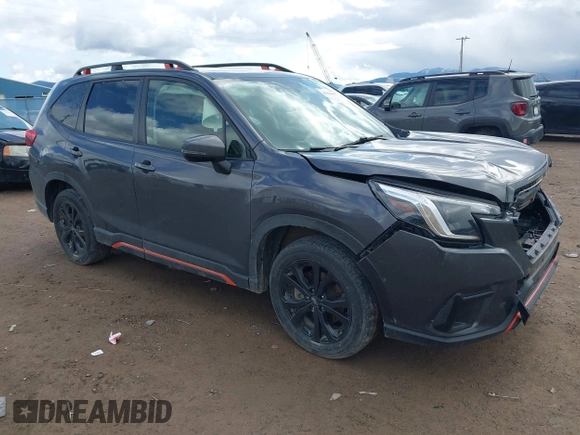 2023 Subaru Forester Special Sports with VIN JF2SKAJC7PH501725, listed as a IAAI auction lot 41984417 with 28,180 mi miles and . Bid and sale history available at DreamBid. Image 1.