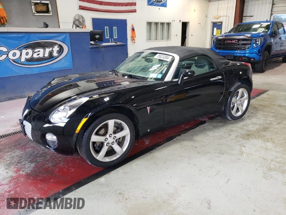 2007 Pontiac Solstice z VIN 1G2MB35BX7Y110612, wystawiony jako Copart lot #75523304 z przebiegiem 25 277 mil mil oraz Szkoda całkowita • Salvage title. Historia ofert i sprzedaży dostępna na DreamBid. Obrazek 1.
