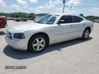 2008 Dodge Charger with VIN 2B3LA43G38H219280, listed as a Copart auction lot 61709995 with 176,457 mi miles and Salvage title. Bid and sale history available at DreamBid. Image 1.
