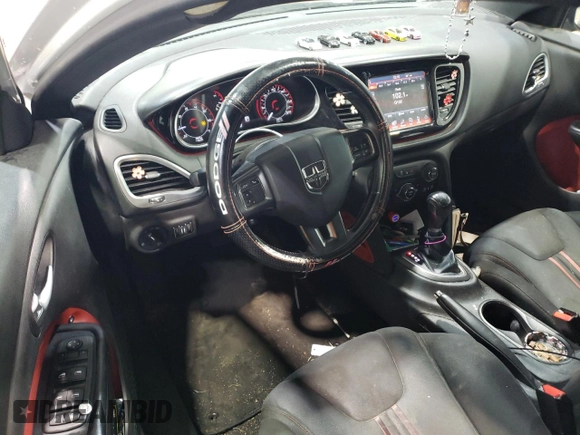 2013 Dodge Dart Rallye with VIN 1C3CDFBA2DD149555, listed as a Copart auction lot 50722485 with 148,314 mi miles and Clean Title. Bid and sale history available at carsss.com. Image 8.