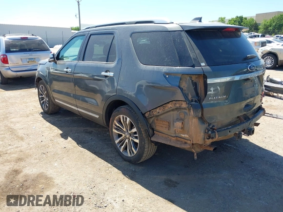 2017 Ford Explorer Platinum с VIN 1FM5K8HT3HGE10898, выставлен на аукционе IAAI как лот 42228417 с пробегом 149 792 миль миль и . История ставок и продаж доступна на DreamBid. Изображение 3.