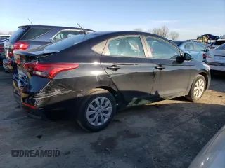 2021 Hyundai Accent SE with VIN 3KPC24A60ME144548, listed as a Copart auction lot 78765313 with 32,887 mi miles. Bid and sale history available at carsss.com. Image 3.