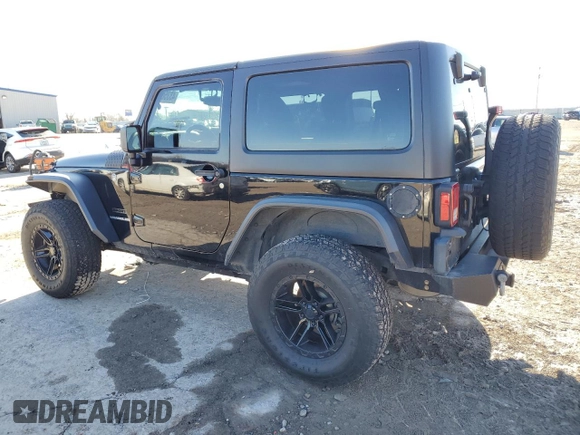 2016 Jeep Wrangler Black Bear with VIN 1C4AJWAG9GL230693, listed as a Copart auction lot 43350885 with 75,761 mi miles and Salvage title. Bid and sale history available at DreamBid. Image 2.