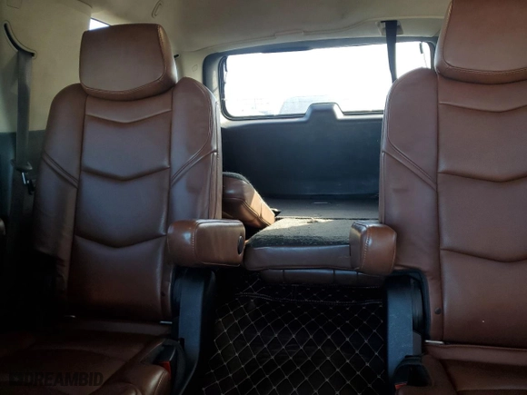2017 Cadillac Escalade Luxury with VIN 1GYS4BKJ0HR115410, listed as a Copart auction lot 41447575 with 138,897 mi miles and Salvage Title. Bid and sale history available at carsss.com. Image 10.