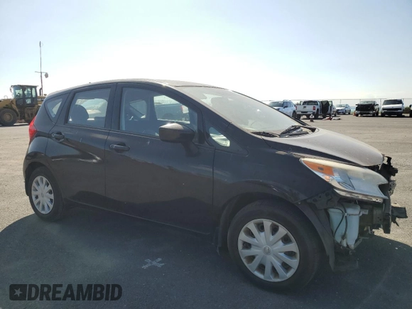 2015 Nissan Note SV with VIN 3N1CE2CP8FL393134, listed as a Copart auction lot 45042285 with 55,976 mi miles and Salvage Title. Bid and sale history available at DreamBid. Image 4.