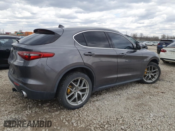 2018 Alfa Romeo Stelvio Ti with VIN ZASFAKBN0J7B76011, listed as a Copart auction lot 49768855 with 67,405 mi miles and Salvage Title. Bid and sale history available at carsss.com. Image 3.