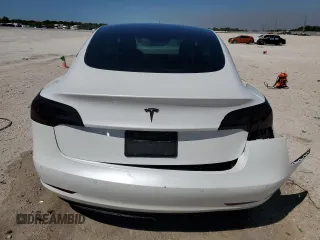 2022 Tesla Model 3 with VIN 5YJ3E1EA0NF108956, listed as a Copart auction lot 50066235 with 35,180 mi miles and Non Repairable. Bid and sale history available at DreamBid. Image 6.