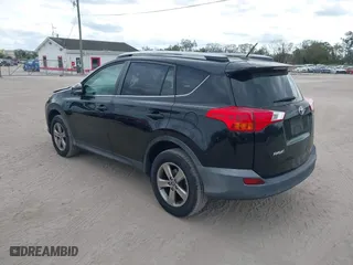 2015 Toyota RAV4 XLE with VIN 2T3WFREV9FW161453, listed as a IAAI auction lot 41645228 with 187,573 mi miles. Bid and sale history available at carsss.com. Image 3.