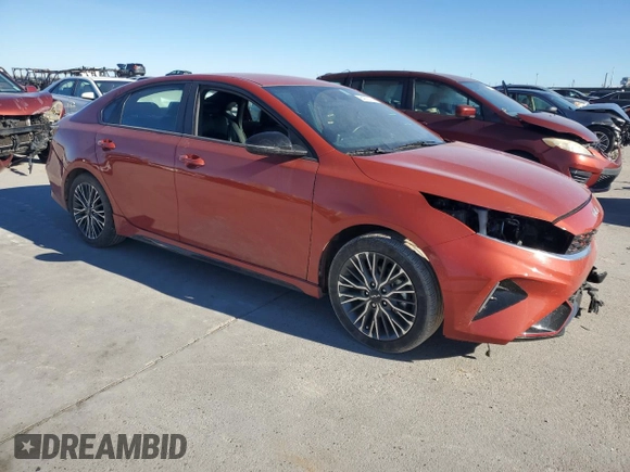 2024 Kia Forte GT-Line with VIN 3KPF54AD5RE720712, listed as a Copart auction lot 84972114 with 20,149 mi miles and Salvage Title. Bid and sale history available at carsss.com. Image 4.