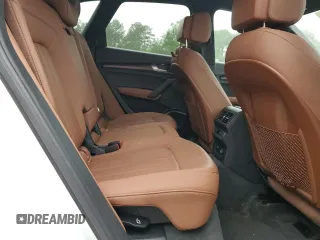 2021 Audi Q5 Premium Plus with VIN WA1BAAFY1M2017872, listed as a Copart auction lot 59964725 with 58,694 mi miles and Salvage title. Bid and sale history available at DreamBid. Image 11.