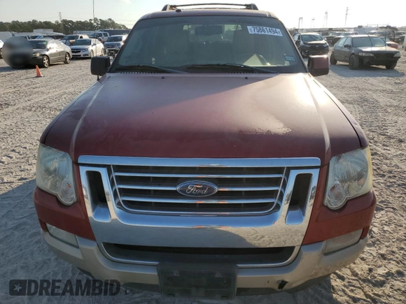 2009 Ford Explorer Eddie Bauer with VIN 1FMEU64EX9UA10104, listed as a Copart auction lot 75861494 with 193,550 mi miles and Salvage title. Bid and sale history available at DreamBid. Image 5.