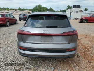 2021 Audi e-tron Premium Plus with VIN WA1LAAGE2MB020871, listed as a Copart auction lot 58136355 with 35,562 mi miles and Salvage title. Bid and sale history available at DreamBid. Image 6.