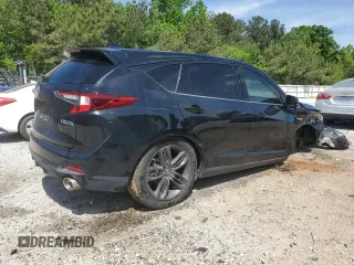 2019 Acura RDX w/A-Spec Pkg with VIN 5J8TC1H67KL017934, listed as a Copart auction lot 53737555 with 98,043 mi miles and Clean Title. Bid and sale history available at DreamBid. Image 3.