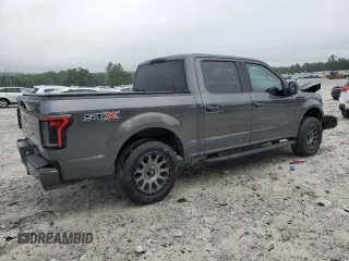 2017 Ford F-150 XL with VIN 1FTEW1CP6HFC55621, listed as a Copart auction lot 61406755 with 168,022 mi miles and Salvage title. Bid and sale history available at DreamBid. Image 3.