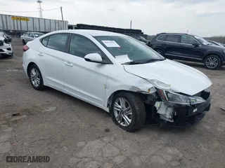 2020 Hyundai Elantra SEL with VIN 5NPD84LF7LH623656, listed as a IAAI auction lot 42026562 with 65,538 mi miles. Bid and sale history available at carsss.com. Image 1.