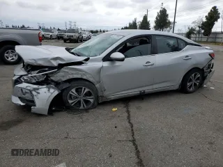 2021 Nissan Sentra SV z VIN 3N1AB8CV8MY262254, wystawiony jako Copart lot #55778955 z przebiegiem 64 453 mil mil oraz Szkoda całkowita • Salvage title. Historia ofert i sprzedaży dostępna na DreamBid. Obrazek 1.