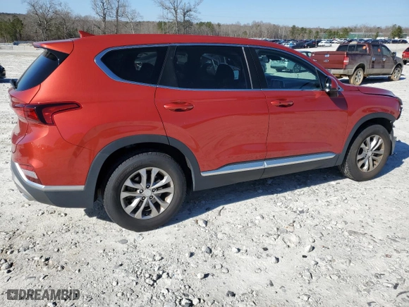 2020 Hyundai Santa Fe SEL with VIN 5NMS33AD7LH212367, listed as a Copart auction lot 46372605 with 54,894 mi miles and Salvage Title. Bid and sale history available at carsss.com. Image 3.