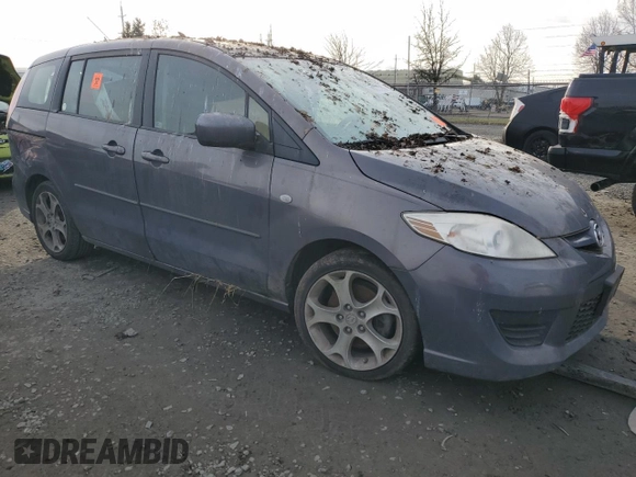 2009 Mazda 5 Sport with VIN JM1CR29L590329463, listed as a Copart auction lot 41877245 with Not provided miles and Salvage title. Bid and sale history available at DreamBid. Image 4.