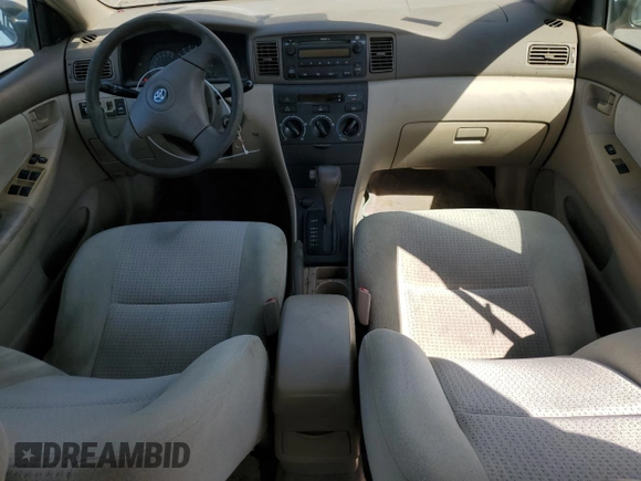 2007 Toyota Corolla CE with VIN 1NXBR32E37Z834402, listed as a Copart auction lot 45169685 with 134,420 mi miles and Salvage Title. Bid and sale history available at DreamBid. Image 8.