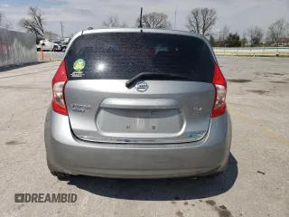 2015 Nissan Note SV with VIN 3N1CE2CPXFL390994, listed as a Copart auction lot 50724235 with 93,466 mi miles and Salvage Title. Bid and sale history available at DreamBid. Image 6.
