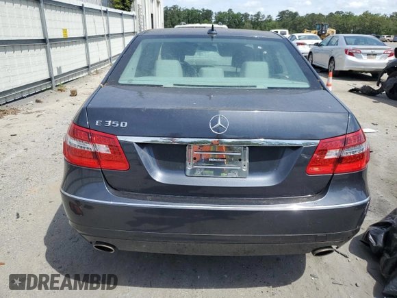 2011 Mercedes-Benz E-Class E 350 Luxury with VIN WDDHF5GB1BA501505, listed as a Copart auction lot 54344845 with 0 mi miles and Clean Title. Bid and sale history available at carsss.com. Image 6.
