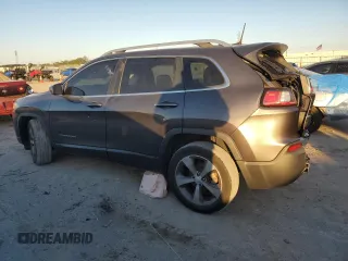 2019 Jeep Cherokee Limited z VIN 1C4PJLDB5KD444186, wystawiony jako Copart lot #81402233 z przebiegiem 39 451 mil mil oraz Szkoda całkowita • Salvage title. Historia ofert i sprzedaży dostępna na DreamBid. Obrazek 2.