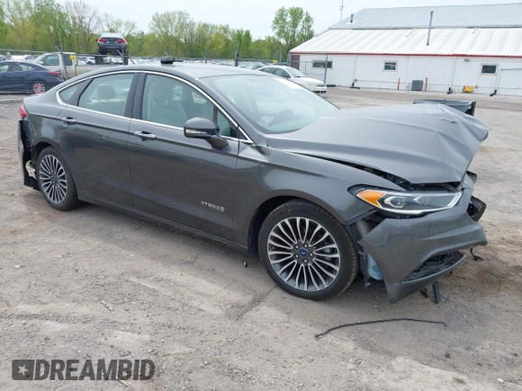 2018 Ford Fusion Titanium with VIN 3FA6P0RU1JR120392, listed as a IAAI auction lot 42145342 with Not provided miles and . Bid and sale history available at DreamBid. Image 1.