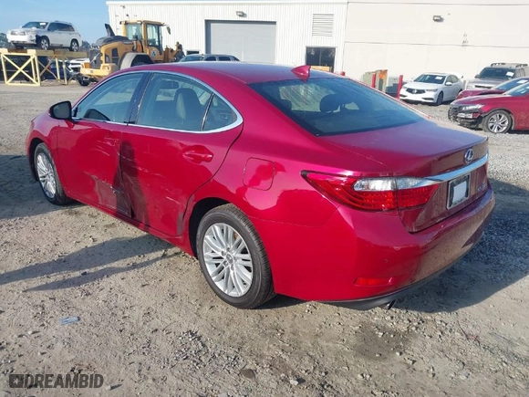 2015 Lexus ES 350 with VIN JTHBK1GG1F2192049, listed as a IAAI auction lot 41487482 with 105294 miles. Bid and sale history available at carsss.com. Image 3.