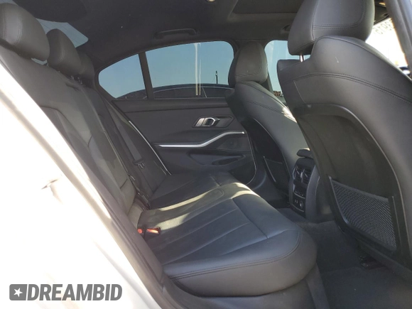 2019 BMW 3 Series 330i with VIN WBA5R1C57KAK09173, listed as a Copart auction lot 57803915 with 89,043 mi miles and Salvage title. Bid and sale history available at DreamBid. Image 10.