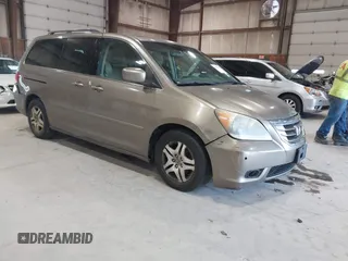 2008 Honda Odyssey Touring with VIN 5FNRL38868B044205, listed as a IAAI auction lot 42855606 with 184,077 mi miles and . Bid and sale history available at DreamBid. Image 1.