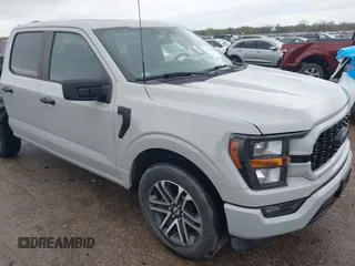 2023 Ford F-150 XL with VIN 1FTEW1CP8PKD21690, listed as a IAAI auction lot 41895618 with 15,078 mi miles and . Bid and sale history available at DreamBid. Image 1.