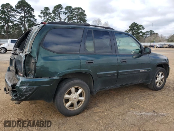 2004 GMC Envoy SLE with VIN 1GKDS13SX42234675, listed as a Copart auction lot 48780955 with 217,790 mi miles and Salvage Title. Bid and sale history available at carsss.com. Image 3.