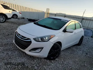 2013 Hyundai Elantra GT with VIN KMHD35LE7DU090822, listed as a Copart auction lot 76502934 with 171,602 mi miles and Salvage Title. Bid and sale history available at carsss.com. Image 1.