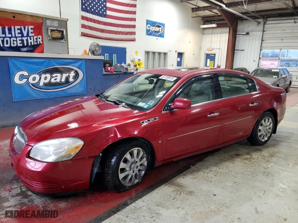 2009 Buick Lucerne CXL-4 with VIN 1G4HD571X9U113961, listed as a Copart auction lot 50159915 with 96,147 mi miles and Salvage Title. Bid and sale history available at carsss.com. Image 1.