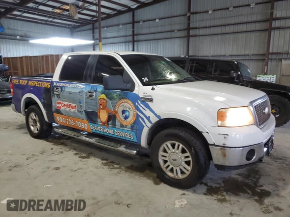 2006 Ford F-150 XLT with VIN 1FTPW14576KB92345, listed as a Copart auction lot 45929485 with 276,024 mi miles and Clean Title. Bid and sale history available at carsss.com. Image 4.